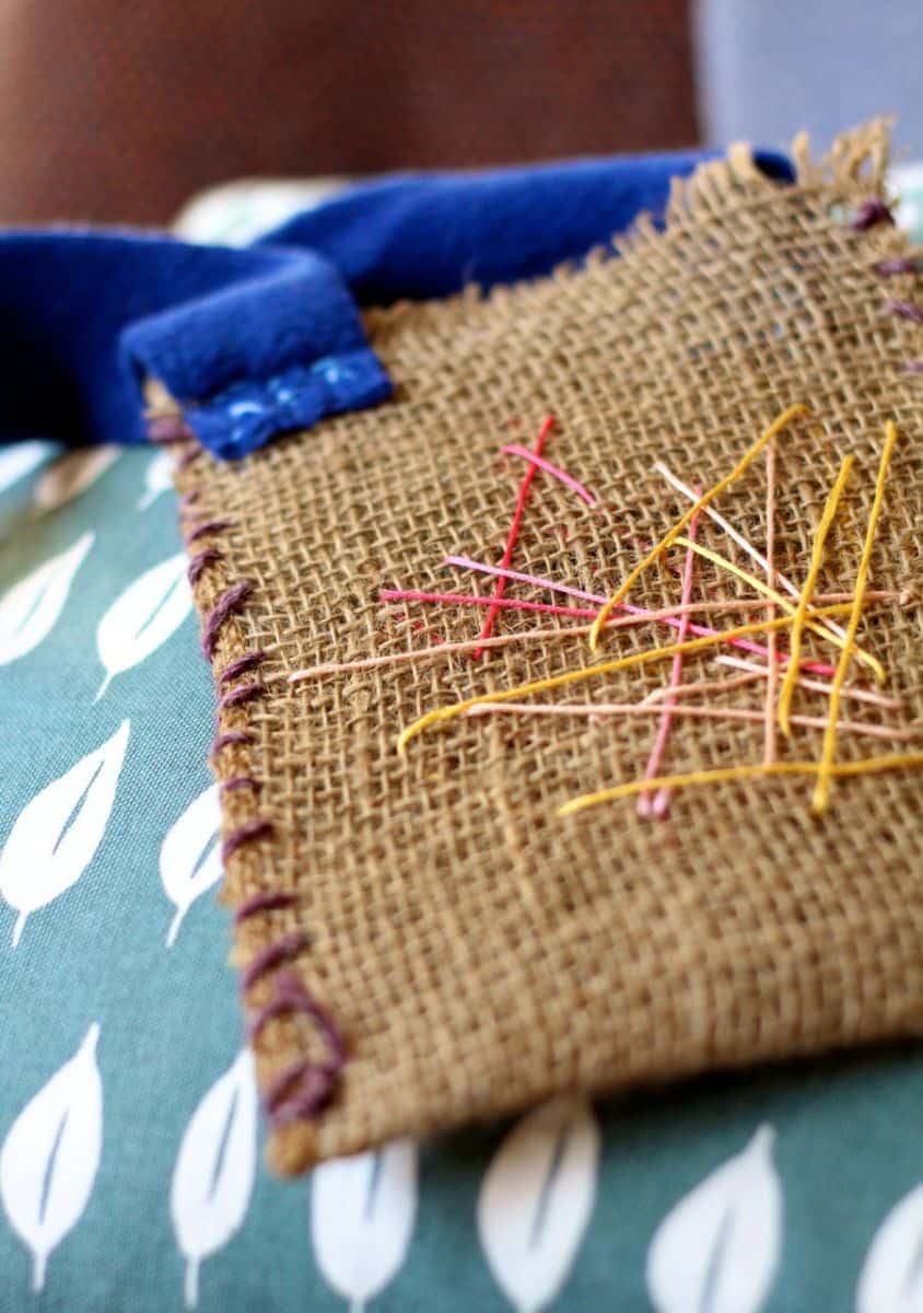 DIY KID'S SEWING TREASURE BAG
